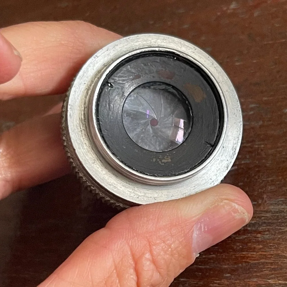 Vintage Wollensak Enlarging Raptar Lens 75mm f/4.5